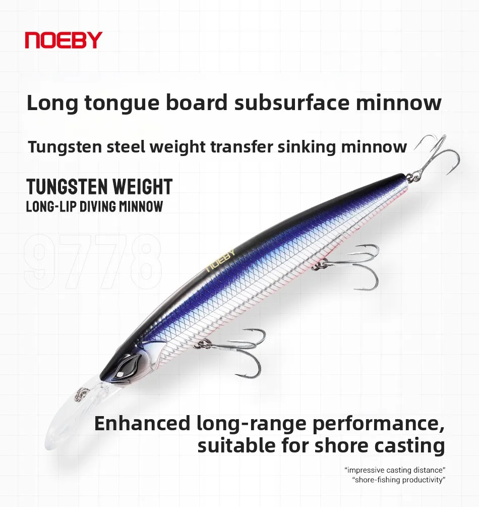 For Submersible Minnow Lure 125mm 26g ABS Fish bait - view 7