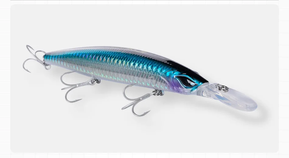 For Submersible Minnow Lure 125mm 26g ABS Fish bait - view 8