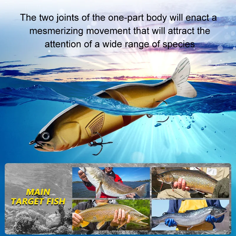 Floating 79 5g Bionic 2 Segment ABS Jerkbait - view 5