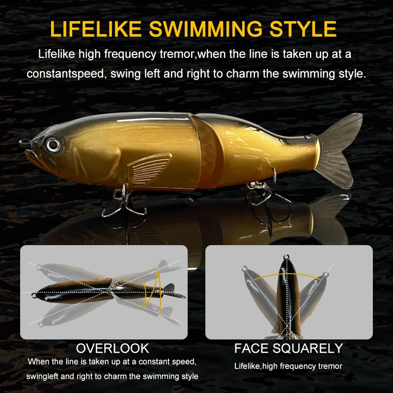Floating 79 5g Bionic 2 Segment ABS Jerkbait - view 9