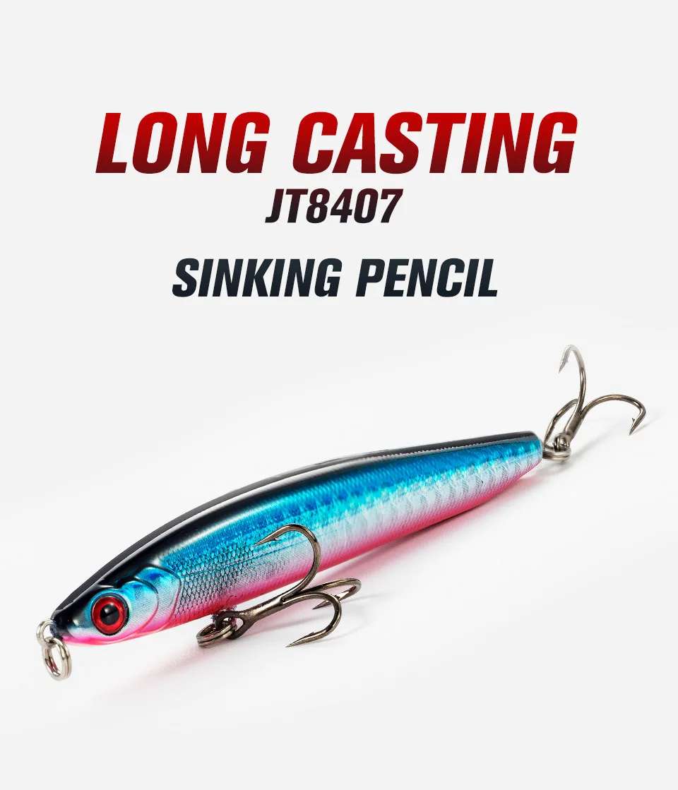 Live Bait Long Cast Sinking Fish Stainless Steel None - view 7