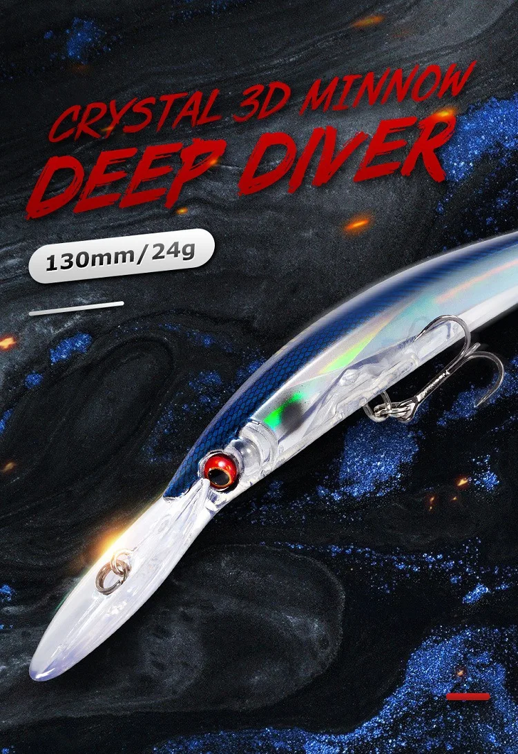 JTLURE Cross Border Bionic Fish Lure Stainless Steel None - view 10