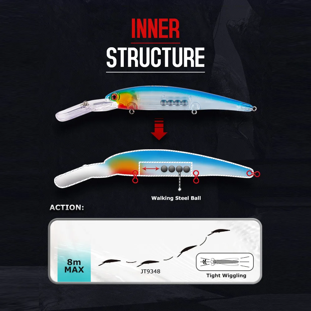 JTLURE Stainless Steel Three Prong Hook Stainless Steel None - view 3