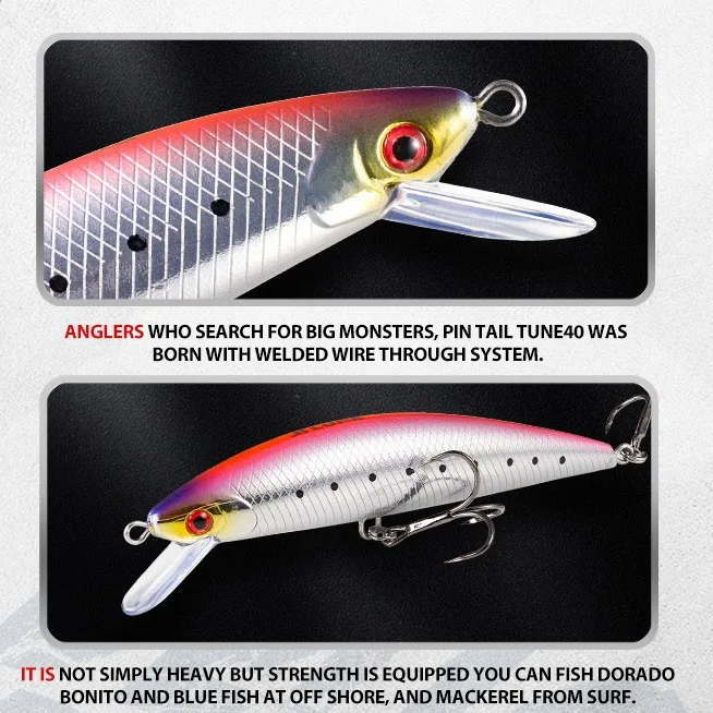 Wholesale Cross Border JTLURE Bionic Lure ABS Hard Lure - view 3