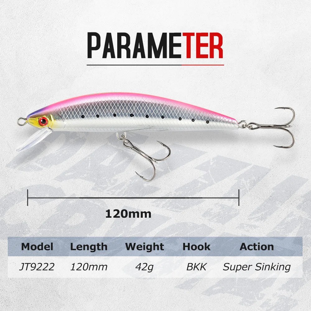 Wholesale Cross Border JTLURE Bionic Lure ABS Hard Lure - view 5