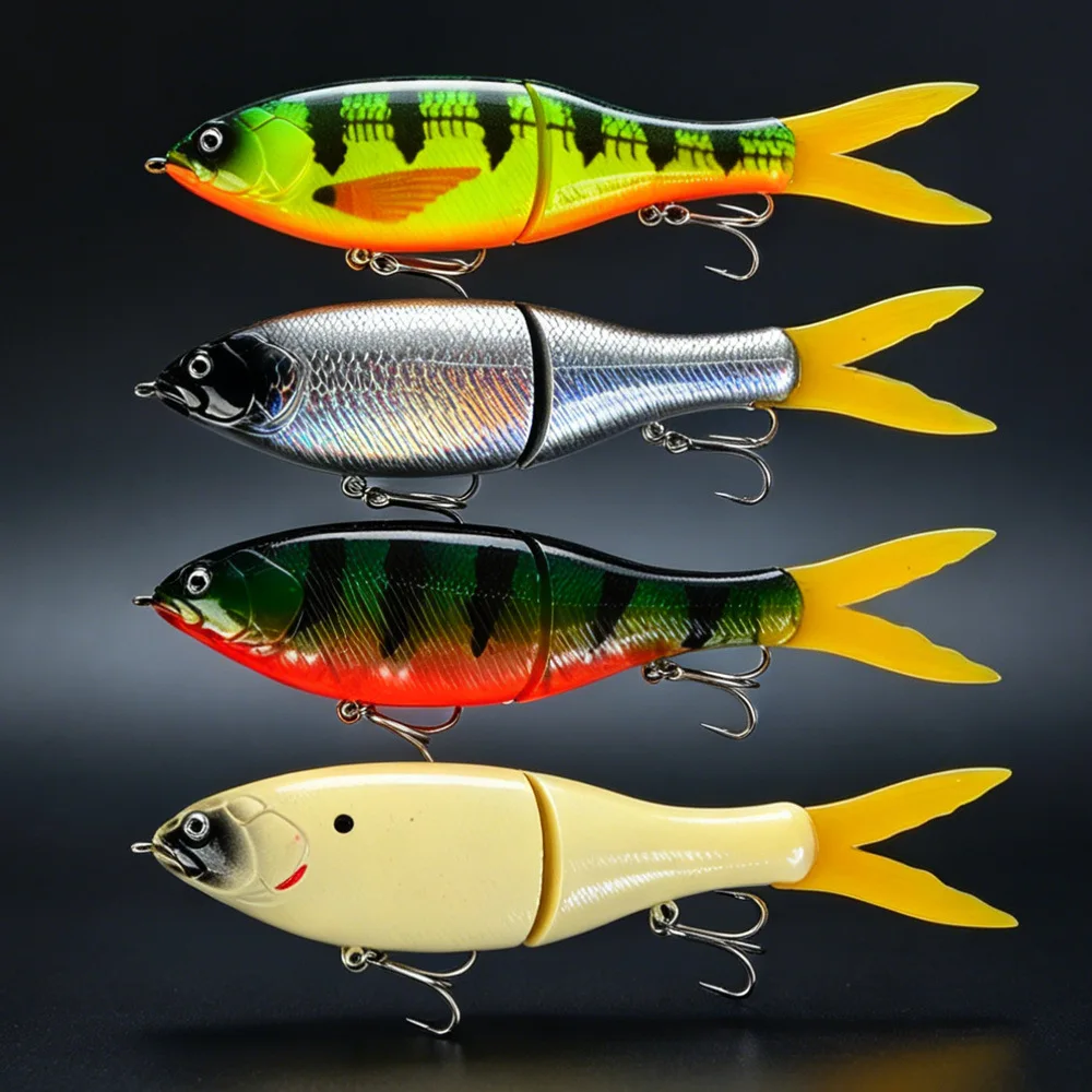 CHEERY New Tail Multi Jointed Fishing Plastic Various - view 5