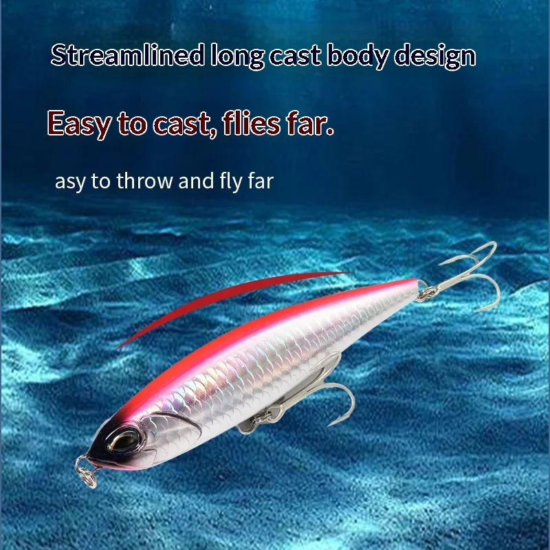 New Sea Bass Sea Fishing Pencil Plastic None - view 1