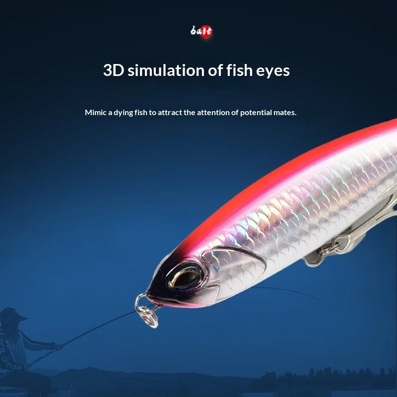New Sea Bass Sea Fishing Pencil Plastic None - view 3