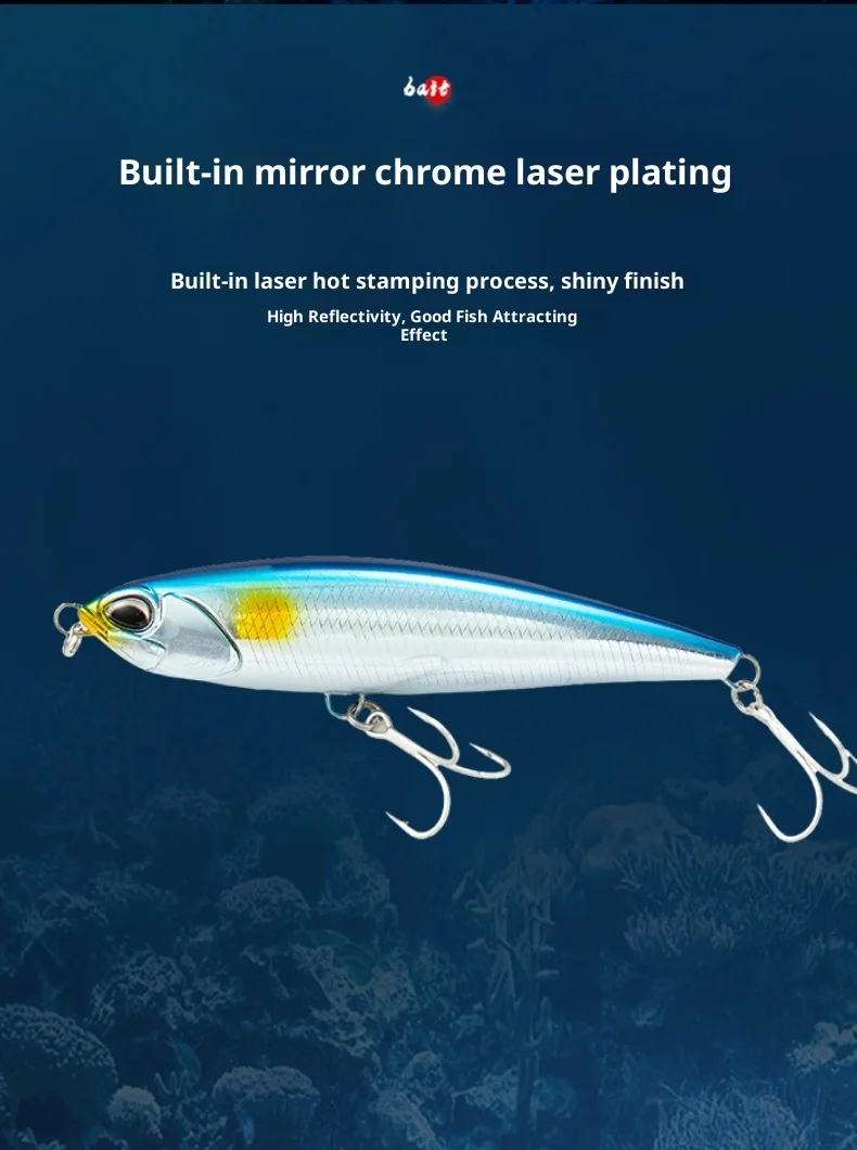 New Sea Bass Sea Fishing Pencil Plastic None - view 10