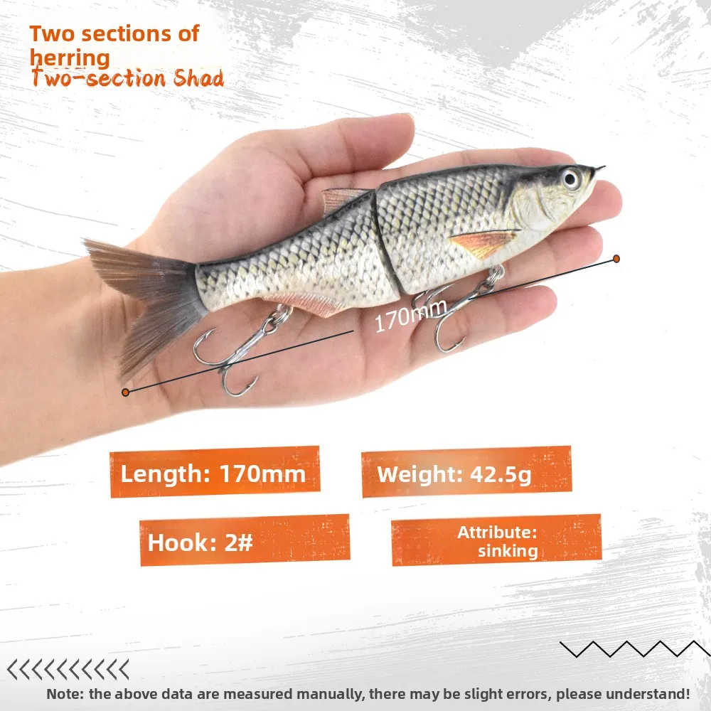 Sea Fishing Saltwater Fish Lifelike 3D Plastic None - view 2