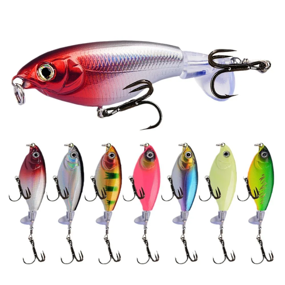 Composite Spinnerbait with Water Deflector Anti