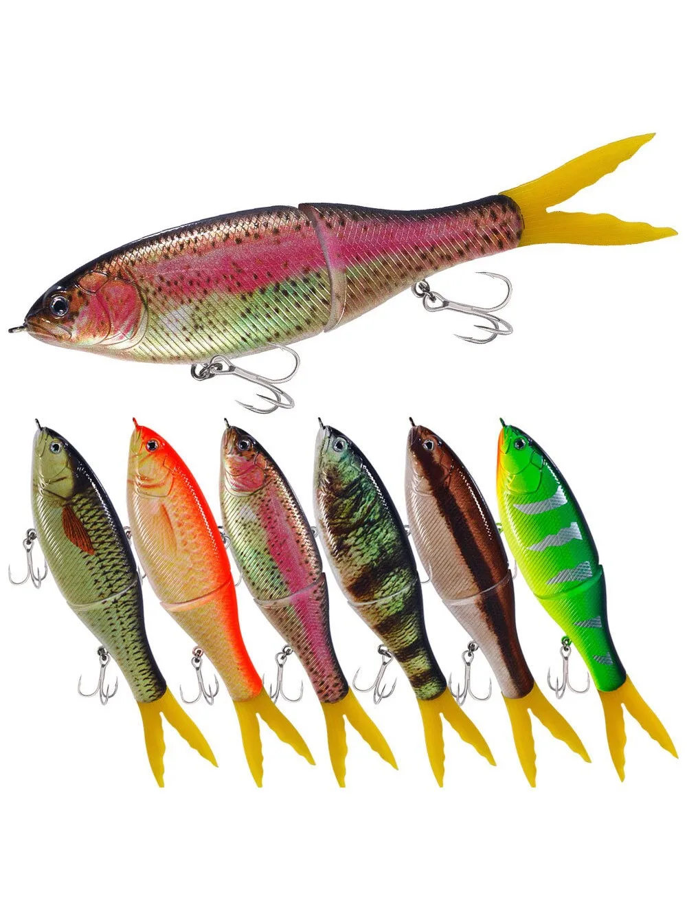 New S Shape Slow Sinking Multi ABS Various - view 1