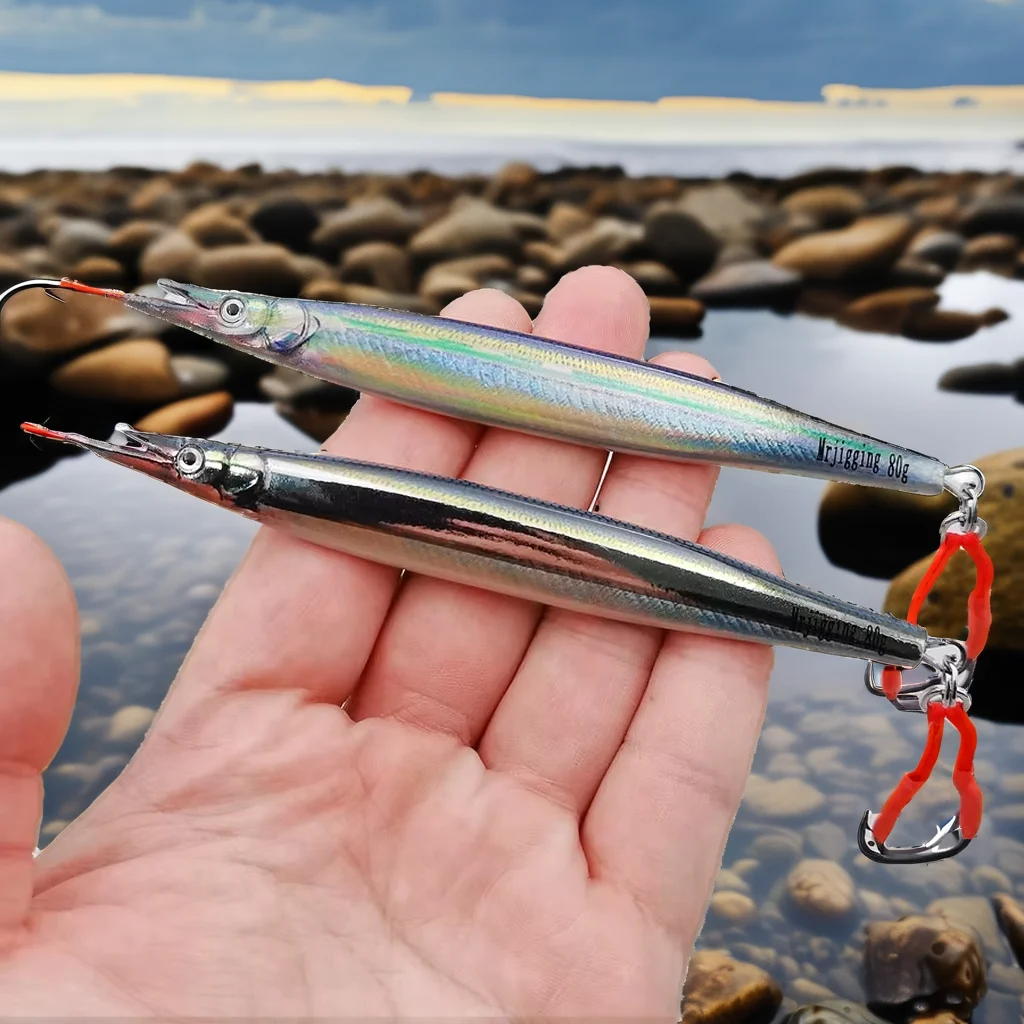 KEWOTE 100g 5color Metal Jig Artificial Metal Lure Accessories - view 2
