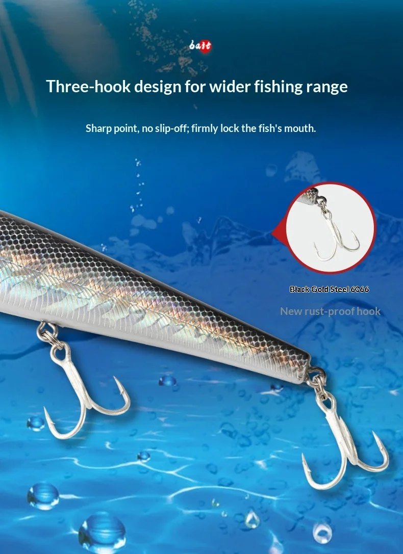ABS Saltwater Fish Sea Fishing Floating ABS Lure - view 10