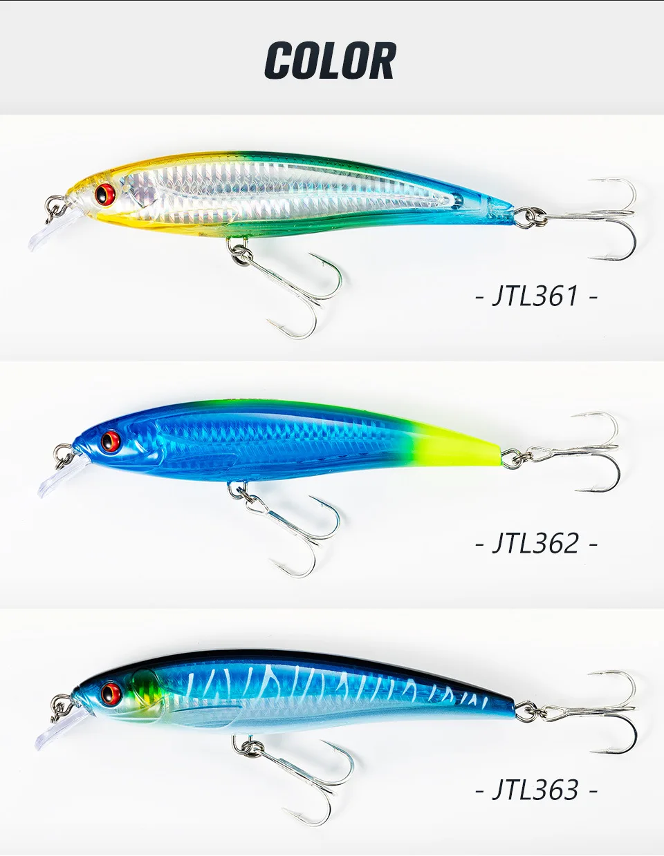 Jtlure Factory Wholesale 14cm 42g Minnow ABS Hard Lure - view 13