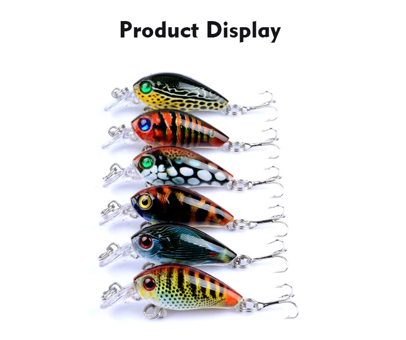 Newbility 4 5cm 4g Plastic Bionic ABS Plastic Hard Lures Hard Lure, Crankbait - view 8