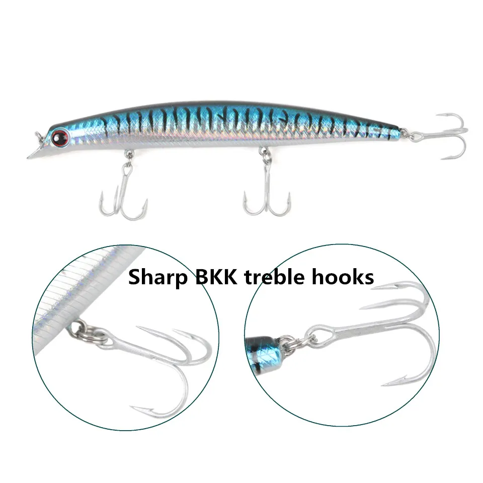 CHEERY Wholesale Minnow Plastic Hard Lure ABSPlastic Lure - view 8