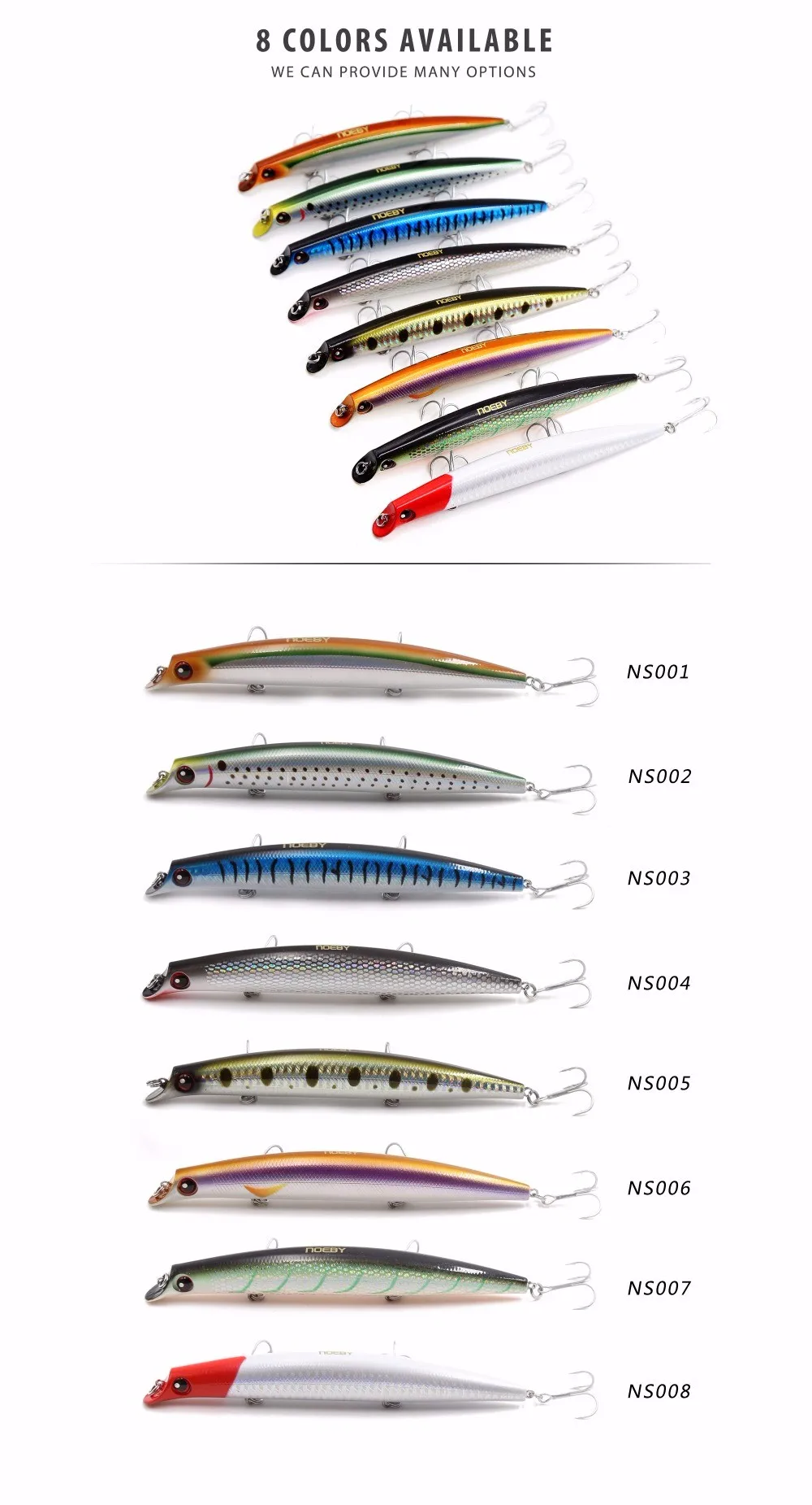 CHEERY Wholesale Minnow Plastic Hard Lure ABSPlastic Lure - view 10