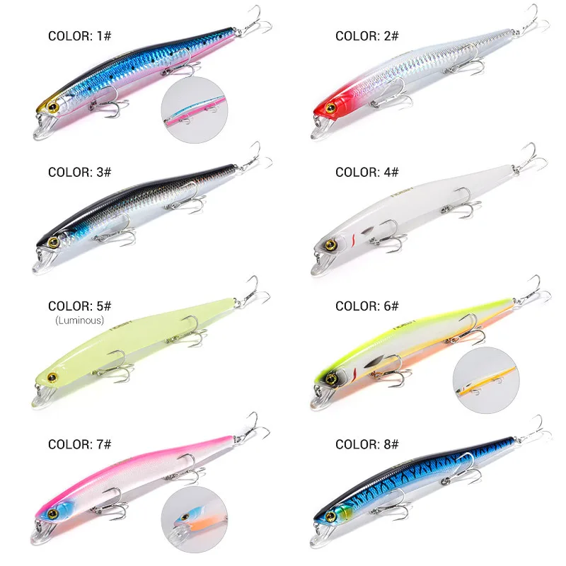 CHEERY High Quality New Arrival Laser ABS Minnow Lure - view 3