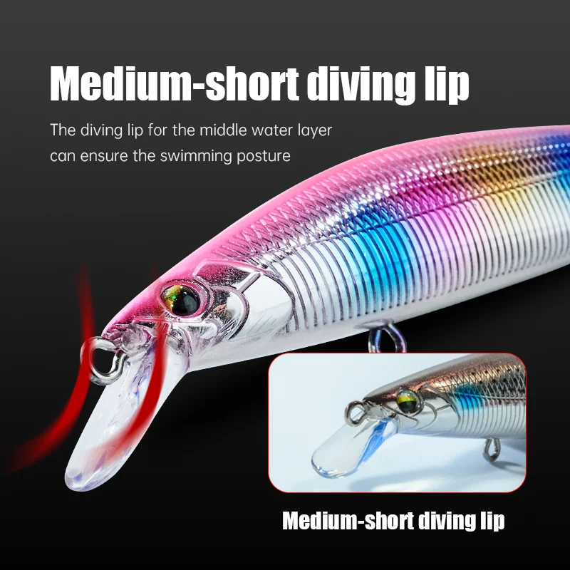 Factory Price High Quality 90mm 10g ABS Minnow Lure - view 4