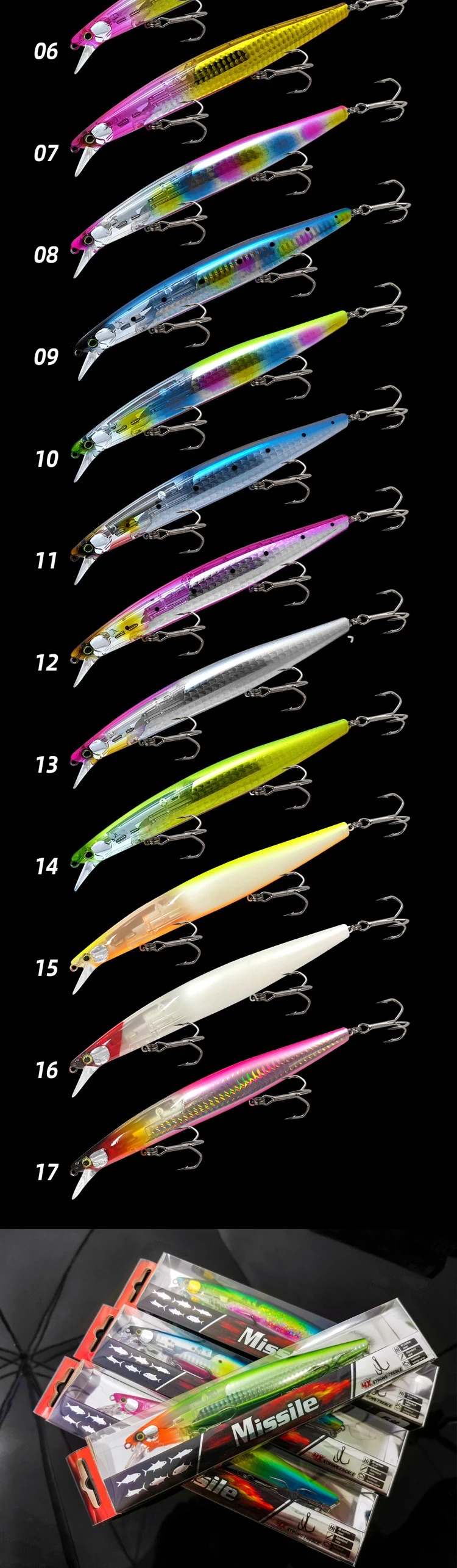 Japan Mold 163MM 32G Sea Fishing ABS Hard Lure - view 14