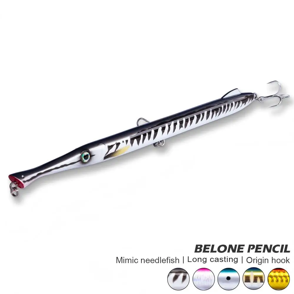 CHEERY 225mm 27G Long Cast Printed ABS Popper Lure - view 6