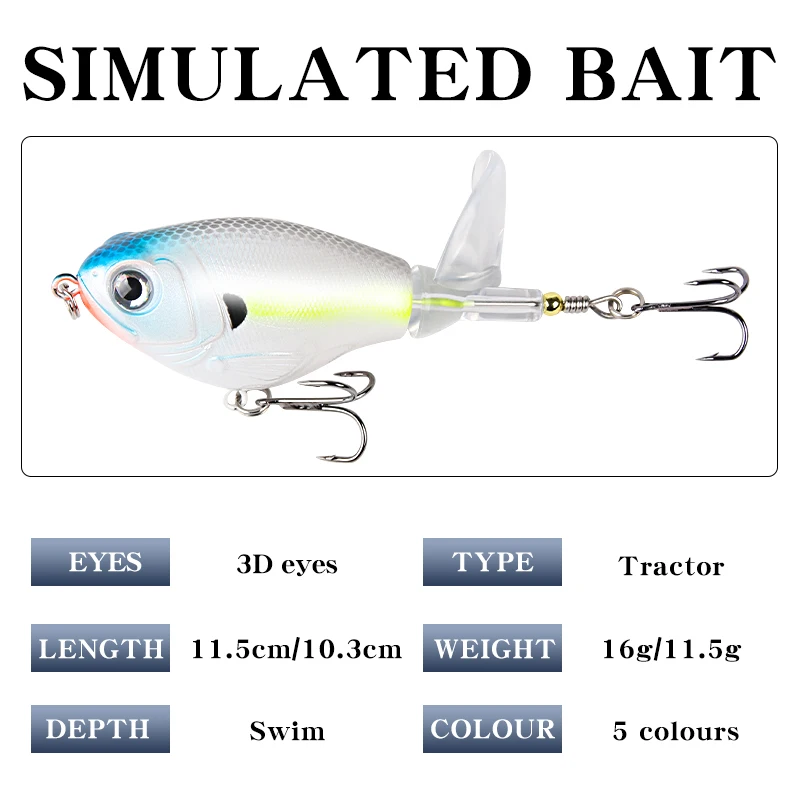 New Arrival Crank Noise Simulate Lure ABSPlastic Crankbait - view 8