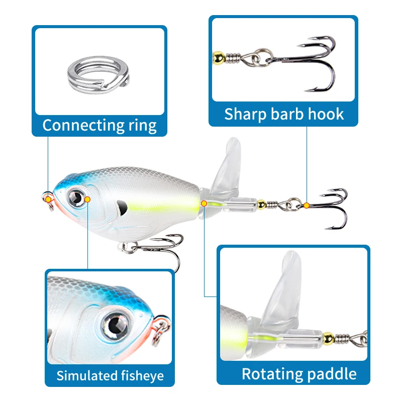 New Arrival Crank Noise Simulate Lure ABSPlastic Crankbait - view 10