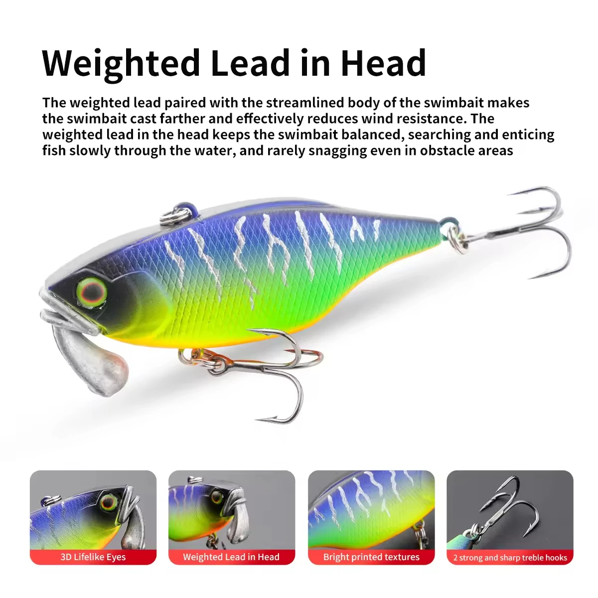 Cheery 60mm 18g Hard Artificial Plastic Plastic Hard Lure - view 4