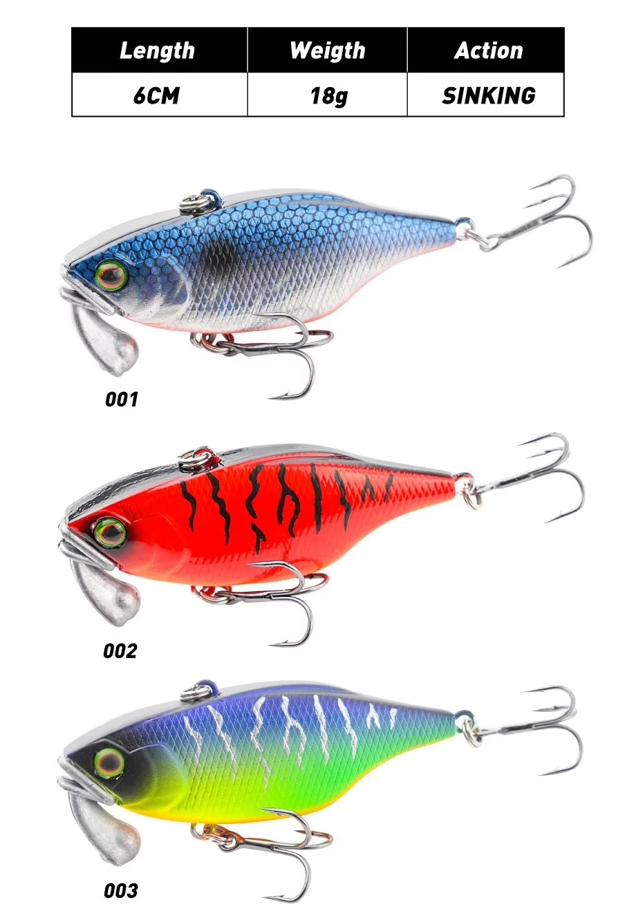 Cheery 60mm 18g Hard Artificial Plastic Plastic Hard Lure - view 7