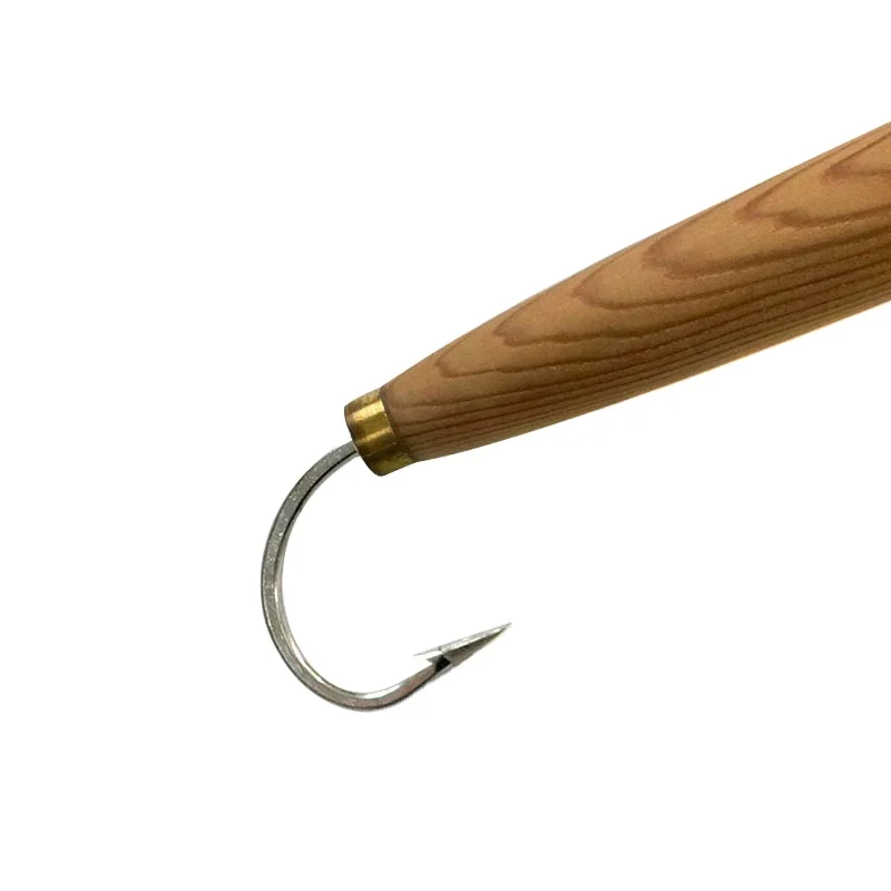 Fishing Wood Cedar Plug Chain Lure wood Floating Bait, Carp Bait, Silver Carp Bighead Carp Bait, Dace Bait - view 5
