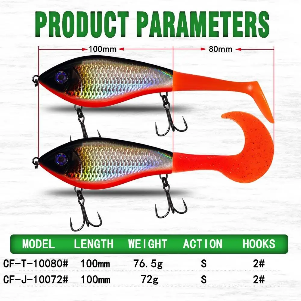 Cheery ABS Bass Hard Bait Jerk ABS Lure Accessories - view 2