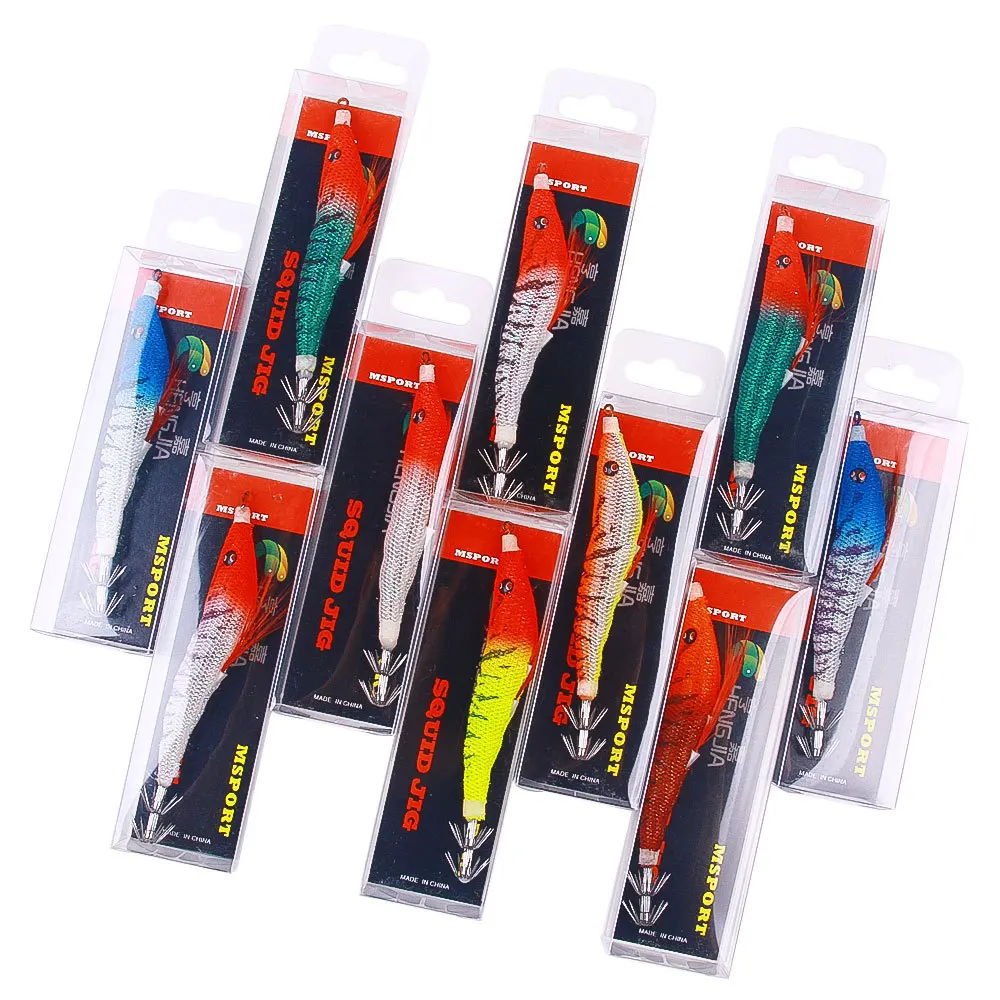 Cheery Live Bait Wood Shrimp Set Wooden Various - view 15