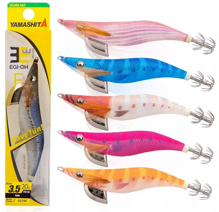 Cheery Wholesale Japanese Luminous Squid Jig Metal Various - view 4