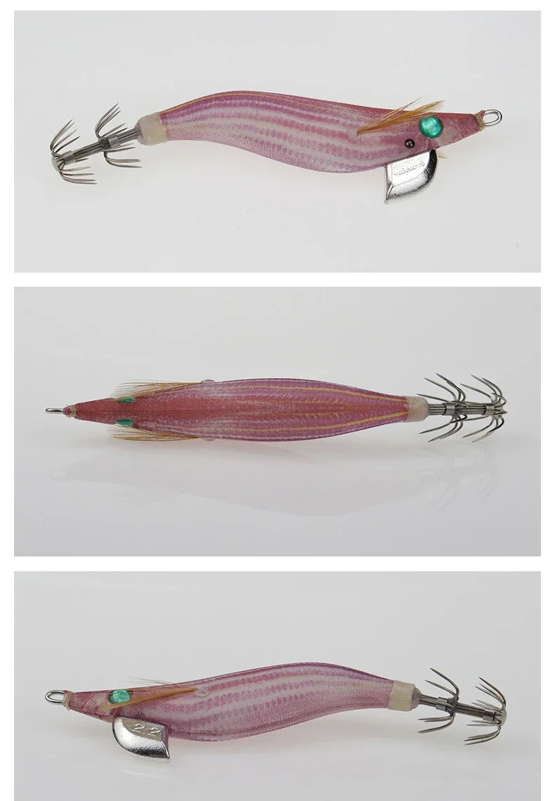 Cheery Wholesale Japanese Luminous Squid Jig Metal Various - view 8
