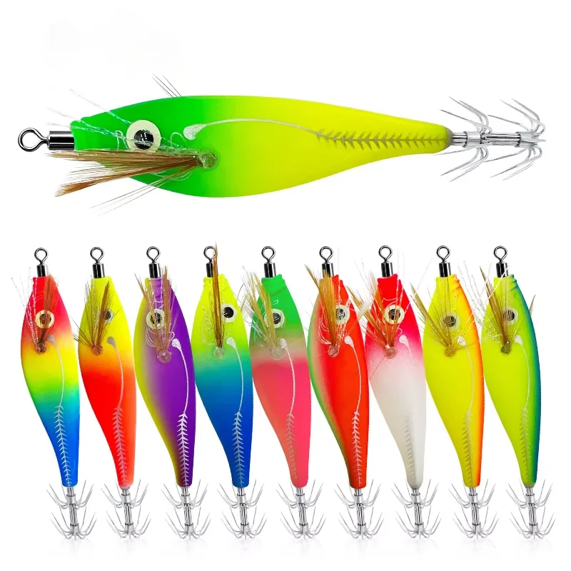 Luminous Squid Jig Lure Sea Fishing