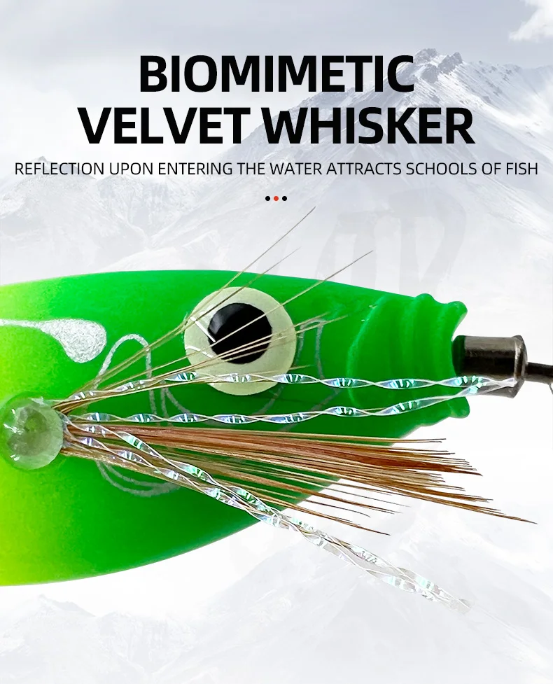 Luminous Squid Jig Lure Sea Fishing ABS, Various Various - view 12