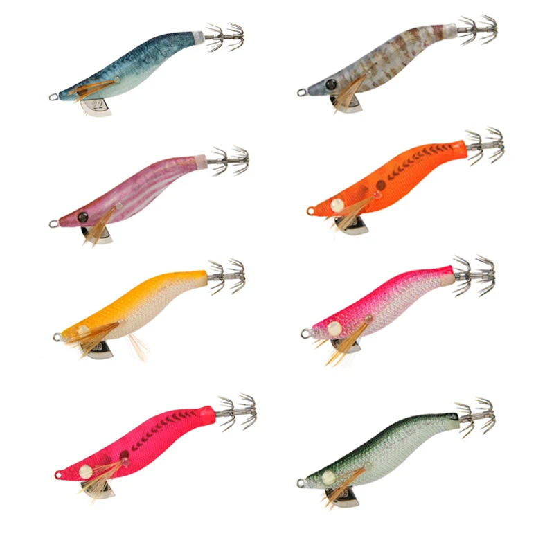 Cheery Luminous Silicone Squid Jig and Plastic Hard Lure - view 6