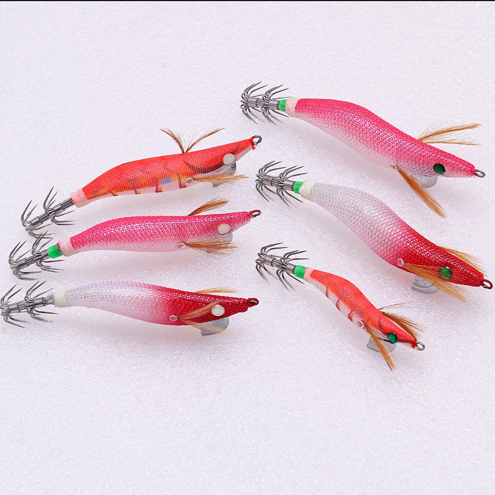 Cheery Luminous Silicone Squid Jig and Silicone Various - view 6
