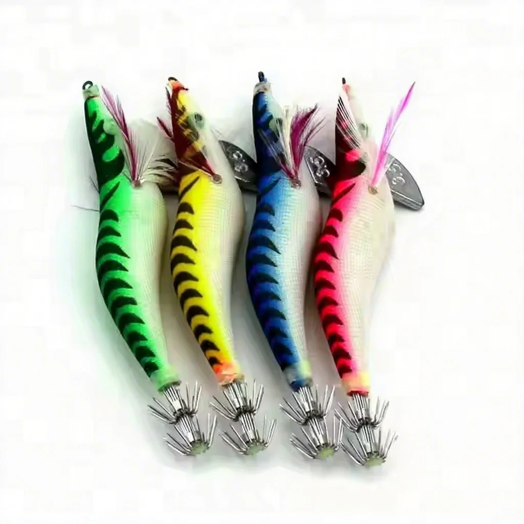 Japanese Luminous Metal Squid Jig Artificial ABS Various - view 5