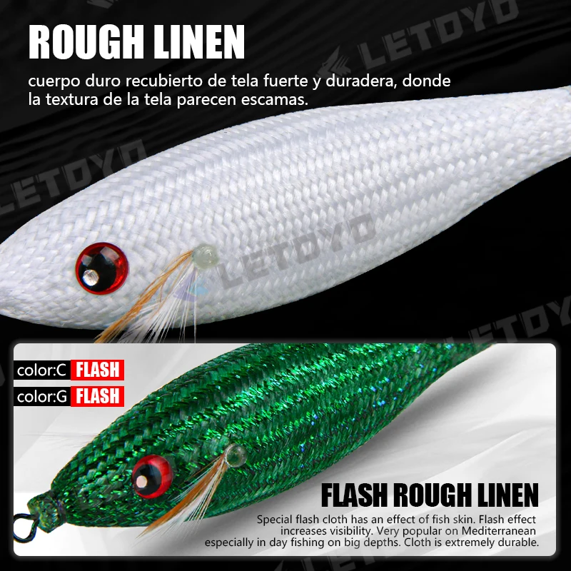 10g with Shrimp Bag Luminous Rattle Silicone LureBait, Various, Various - view 5