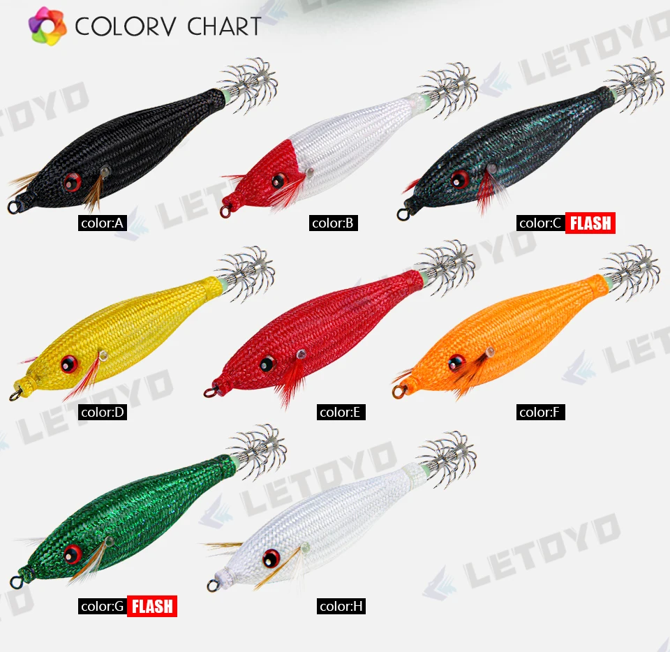 10g with Shrimp Bag Luminous Rattle Silicone LureBait, Various, Various - view 8