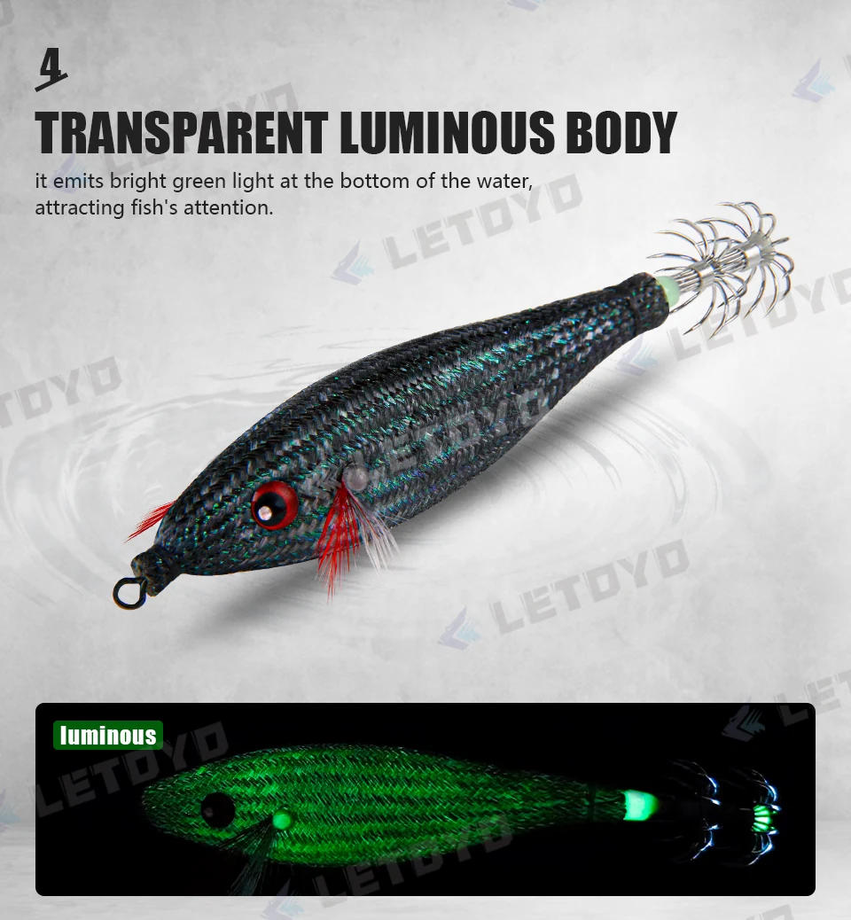 10g with Shrimp Bag Luminous Rattle Silicone LureBait, Various, Various - view 15
