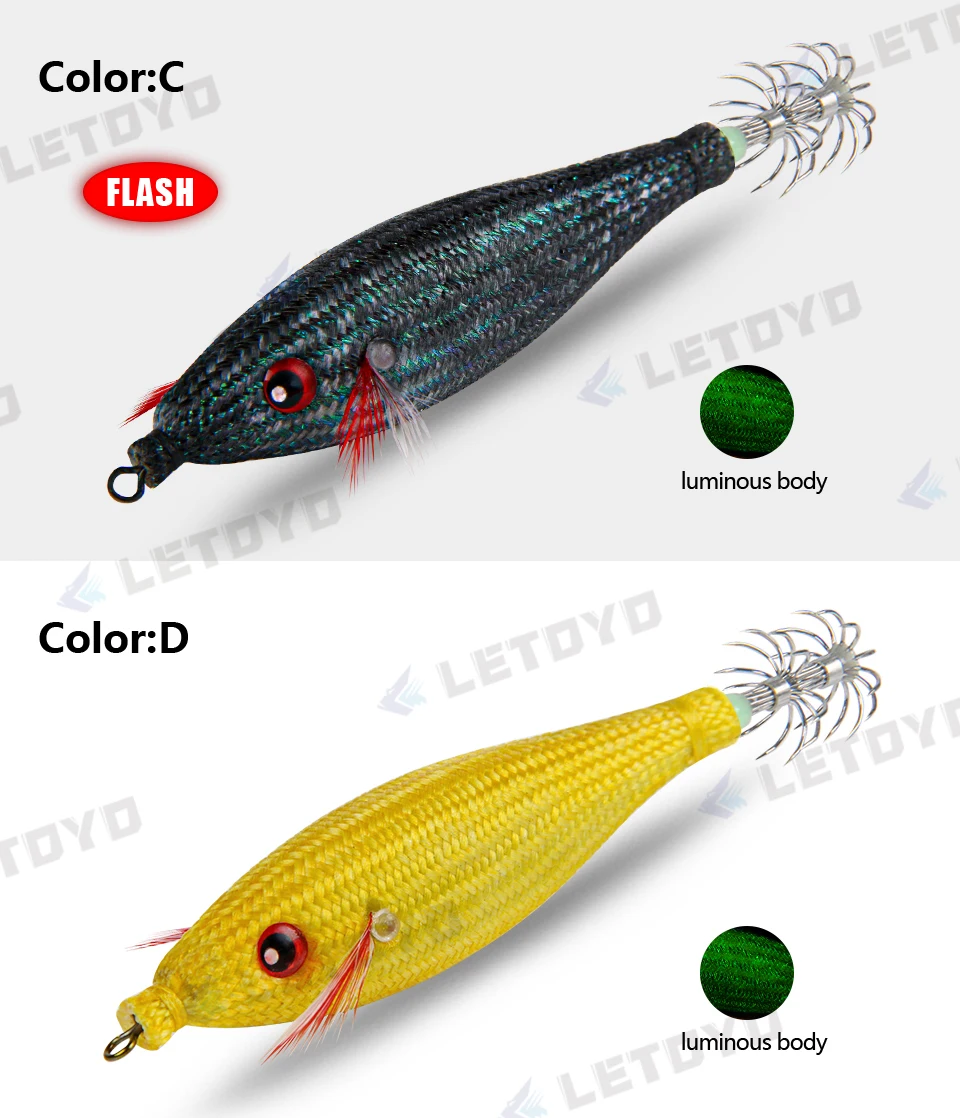 10g with Shrimp Bag Luminous Rattle Silicone LureBait, Various, Various - view 17