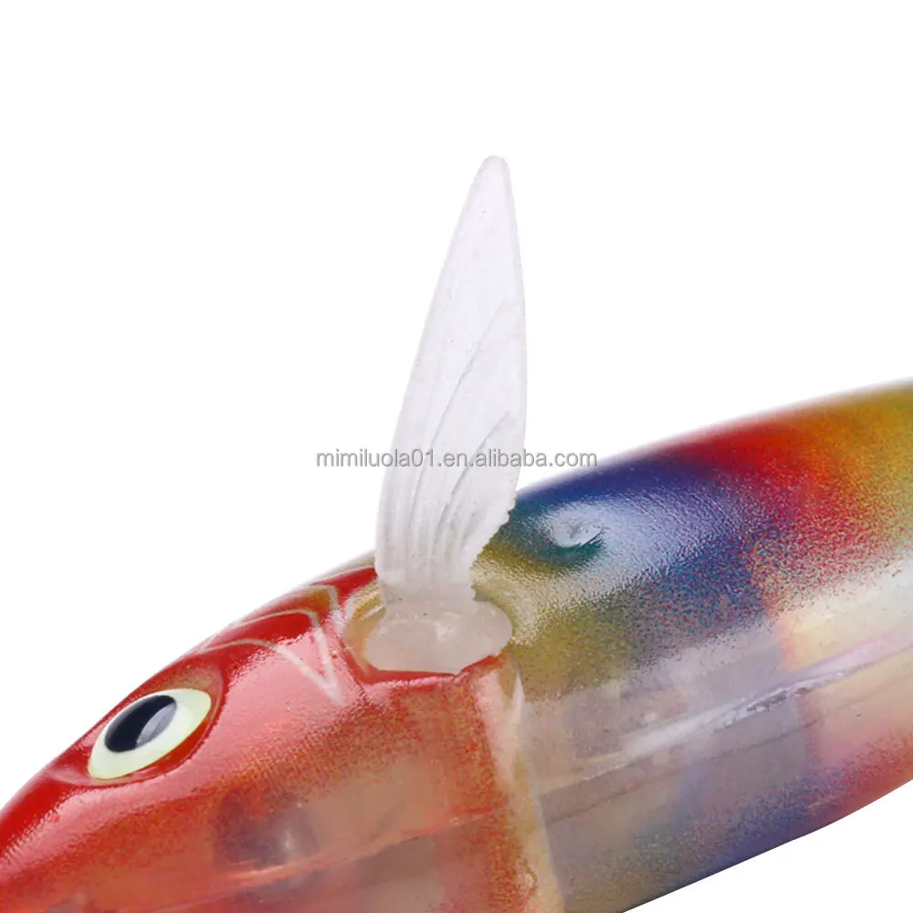 Wholesale Cheery 8cm 6G Brine Luminous ABS Hard Plastic Various - view 14
