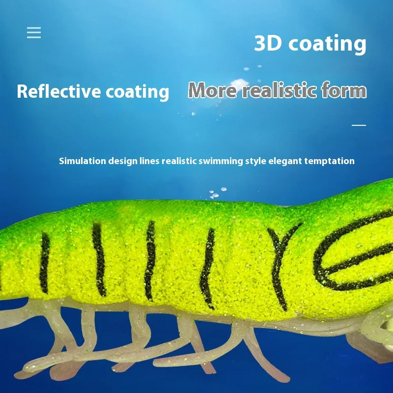 Cheery New Luminous Squid Hook Realistic Plastic Lure Accessories - view 6