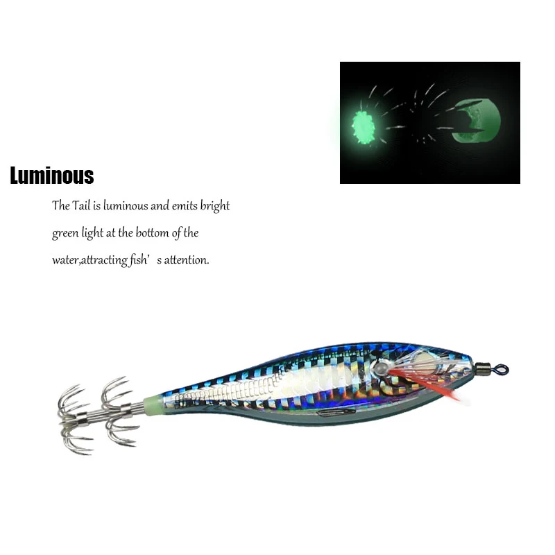 Cheery Luminous ABS Octopus Fishing Wobbler ABS, Plastic Hard Lure - view 5
