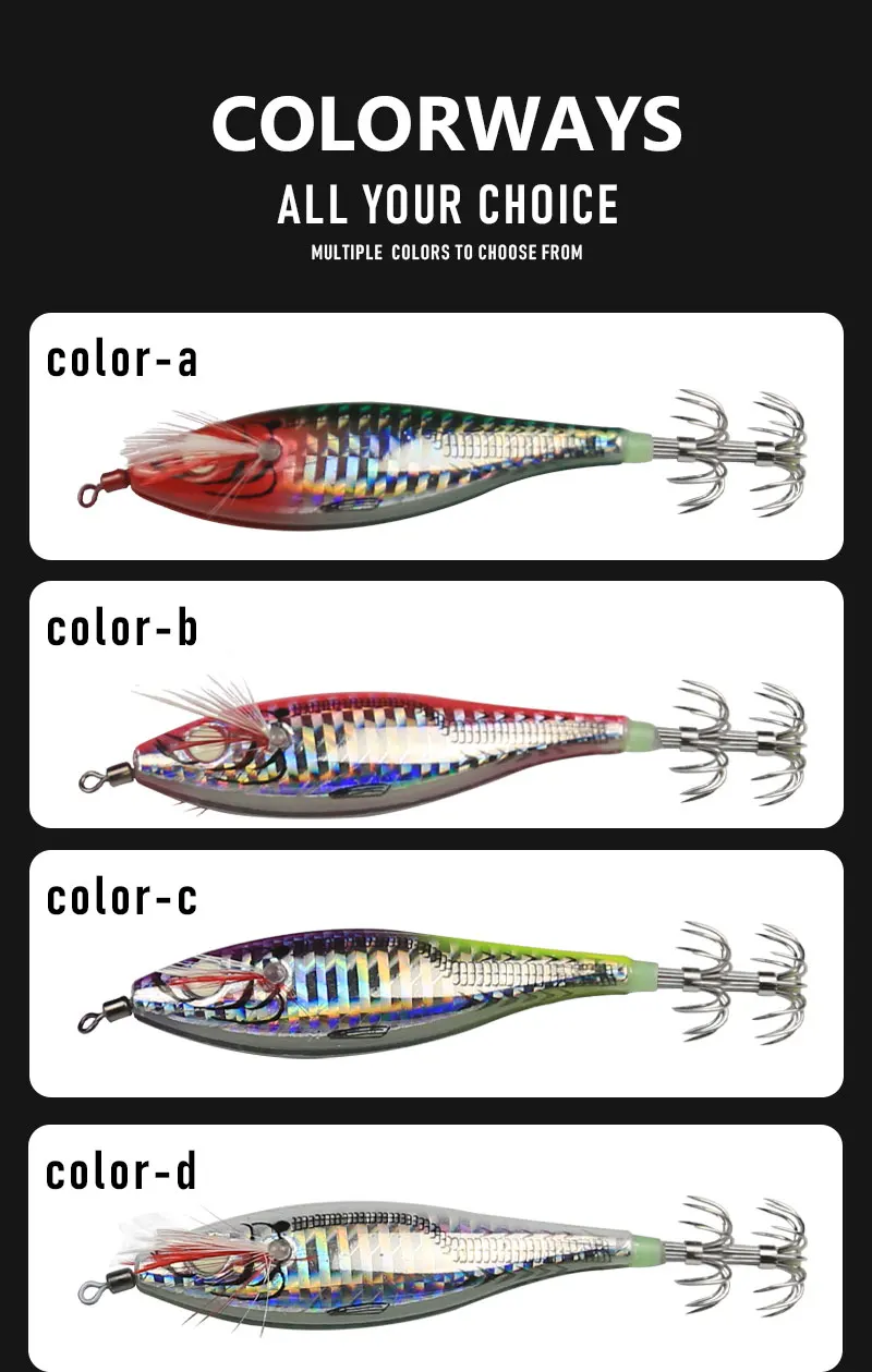 Cheery Luminous ABS Octopus Fishing Wobbler ABS, Plastic Hard Lure - view 14
