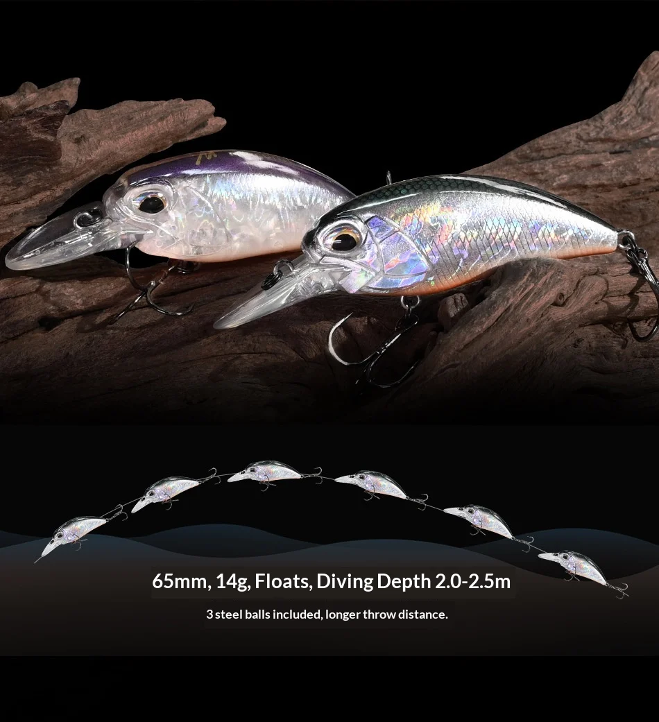 CHEERY 14G Crankbait Hard Fishing Lure None Lure - view 9