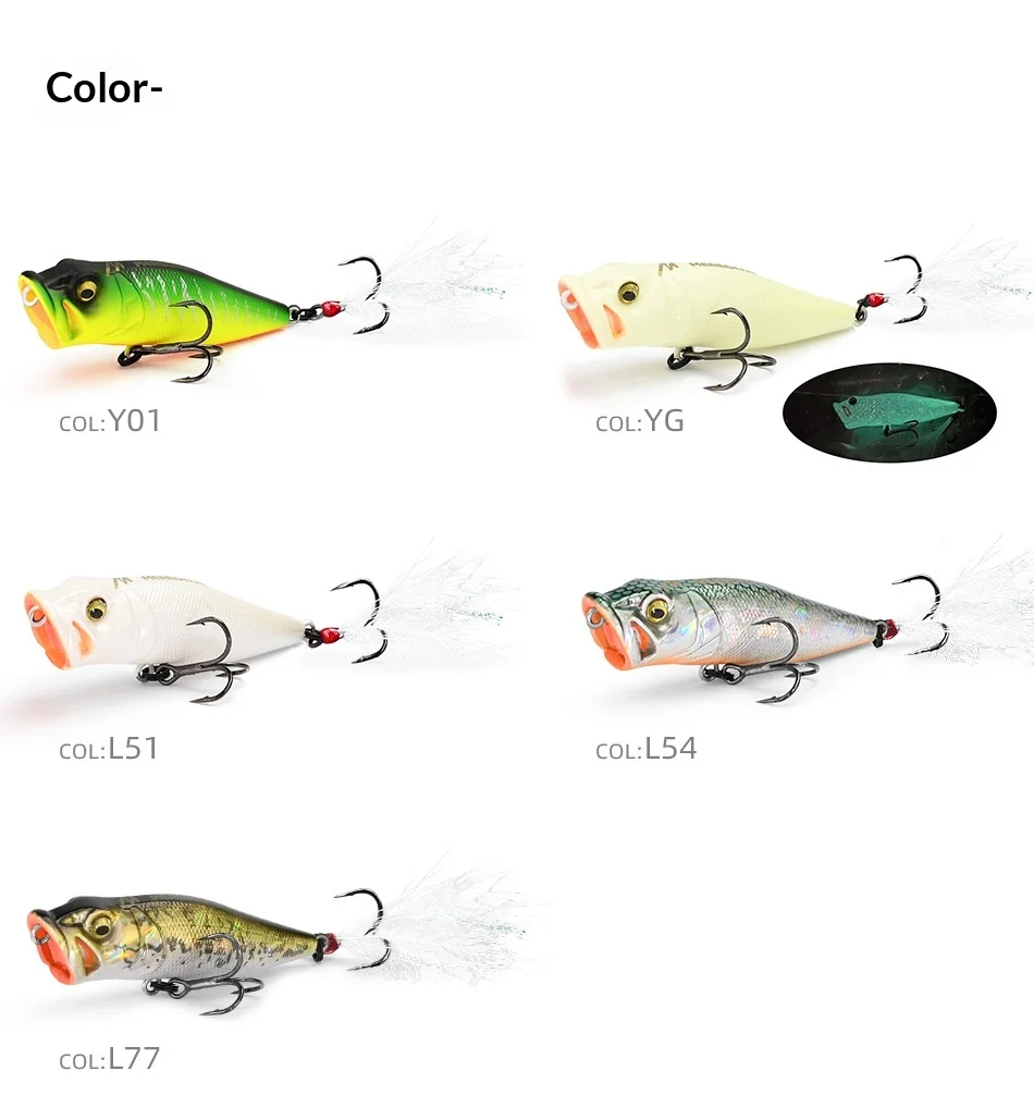 CHEERY Rust Resistant Popper Hard Fishing None Lure - view 9